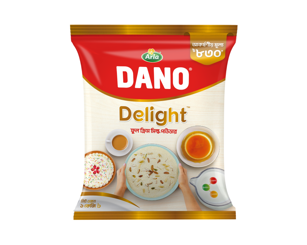 DANO Delight Full Cream Milk Powder 1kg